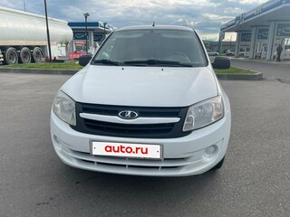 2013 Lada (ВАЗ) Granta I, белый, 385000 рублей, вид 1