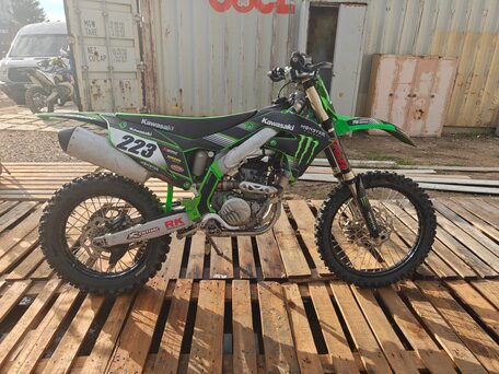 2021 Kawasaki KX 250, зелёный, 710000 рублей, вид 5