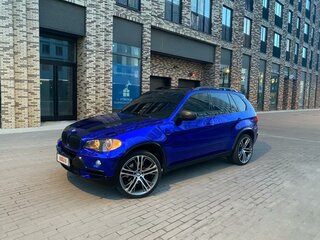 2007 BMW X5 48i II (E70), синий, 2000000 рублей, вид 1