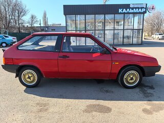 1990 Lada (ВАЗ) 2108 21086, красный, 350000 рублей, вид 5