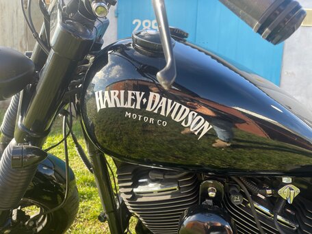 2003 Harley-Davidson Dyna Low Rider, чёрный, 950000 рублей, вид 2