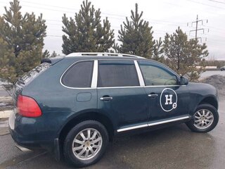 2003 Porsche Cayenne I (955), зелёный, 1000000 рублей, вид 4