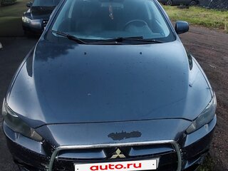 2011 Mitsubishi Lancer X Рестайлинг, синий, 680000 рублей, вид 1