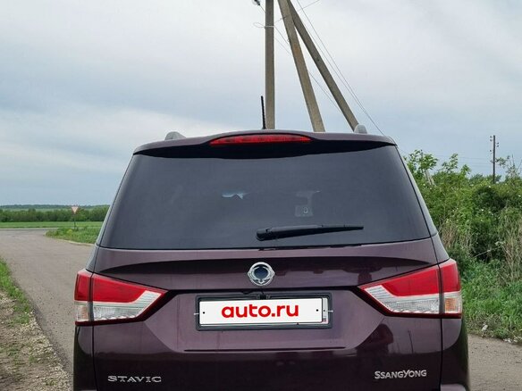 2013 SsangYong Stavic, фиолетовый, 1490000 рублей - вид 8
