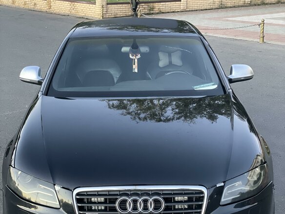 2008 Audi A4 IV (B8), чёрный, 1270000 рублей