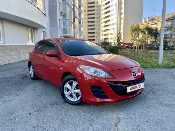 2009 Mazda 3 II (BL), красный - вид 3