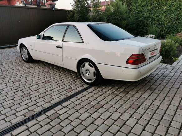1997 Mercedes-Benz CL-Класс 600 I (C140), белый - вид 32