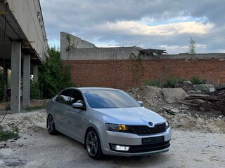 2016 Skoda Rapid I, серебристый, 1100000 рублей, вид 5