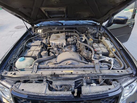 2005 Nissan Patrol V (Y61) Рестайлинг, чёрный - вид 13