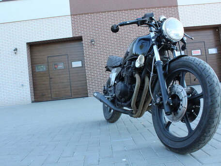 1982 Kawasaki GPZ 500, чёрный, 220000 рублей, вид 1