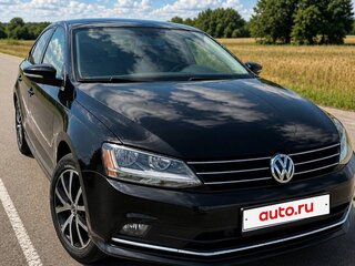 2017 Volkswagen Jetta VI Рестайлинг, чёрный, 1300000 рублей, вид 1