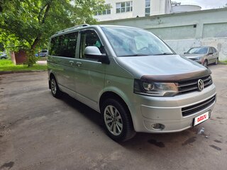 2013 Volkswagen Multivan T5 Рестайлинг, серебристый, 2350000 рублей, вид 4