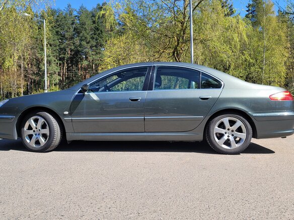 2008 Peugeot 607 I Рестайлинг, серый, 800000 рублей - вид 8