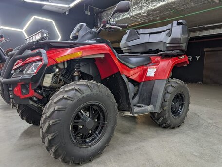 2011 BRP Can-Am Outlander 500, красный, 750000 рублей, вид 2