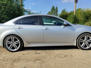 2010 Mazda 6 II (GH) Рестайлинг, серебристый, 800000 рублей, вид 2