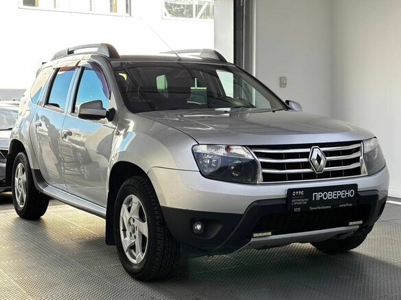 2014 Renault Duster I, серебристый - вид 2