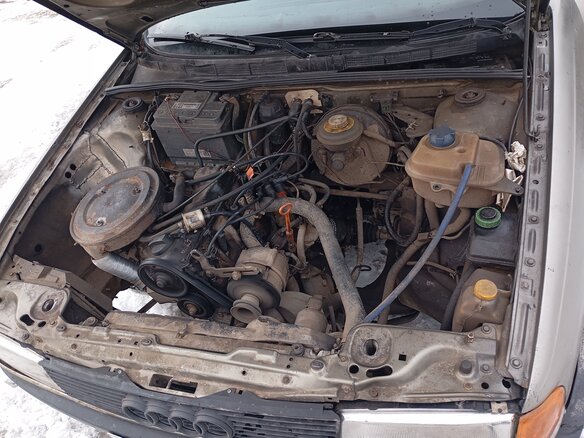 1991 Audi 80 IV (B3), серый, 80000 рублей - вид 5