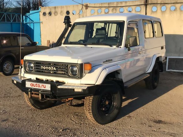 1994 Toyota Land Cruiser 70 Series, белый