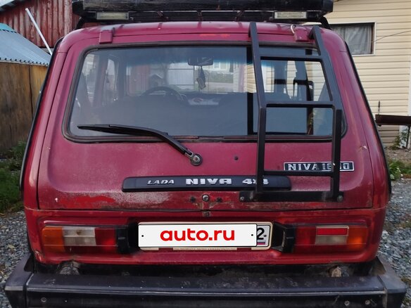 1990 Lada (ВАЗ) 2121 (4x4) I, красный, 180000 рублей - вид 2