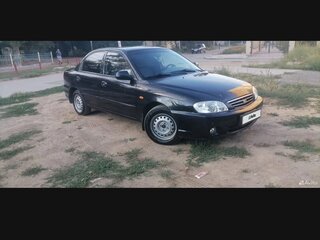 2006 Kia Spectra I Рестайлинг 2, чёрный, 439000 рублей, вид 4
