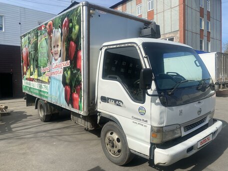 2003 Nissan Atlas, белый, 1300000 рублей, вид 3