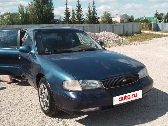 1997 Kia Clarus I, синий, 115000 рублей - вид 2