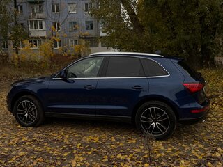2012 Audi Q5 I (8R) Рестайлинг, синий, 1600000 рублей, вид 3