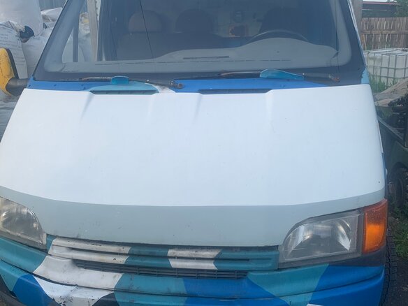 1996 Ford Transit, синий, 330000 рублей