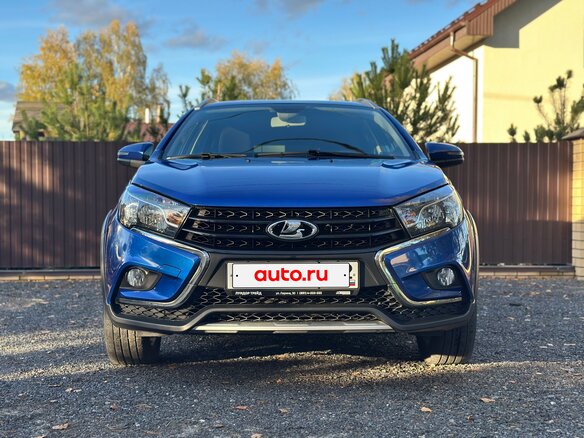2020 Lada (ВАЗ) Vesta SW Cross I, синий, 1349000 рублей - вид 1