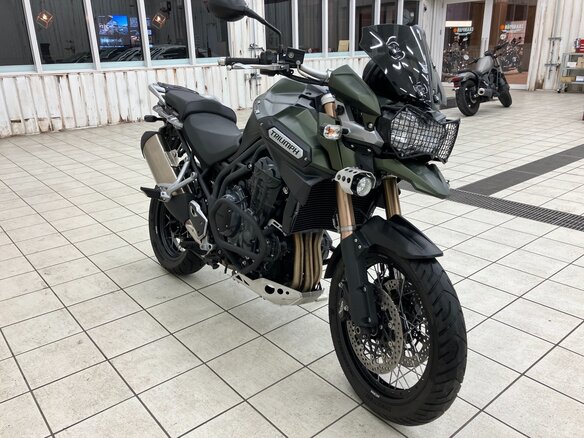2014 Triumph Tiger 1200, зелёный, 750000 рублей - вид 8