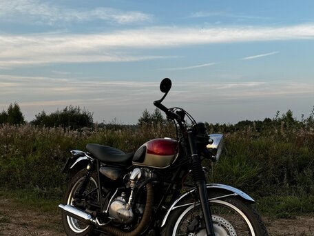 2003 Kawasaki W 650, красный, 520000 рублей, вид 3