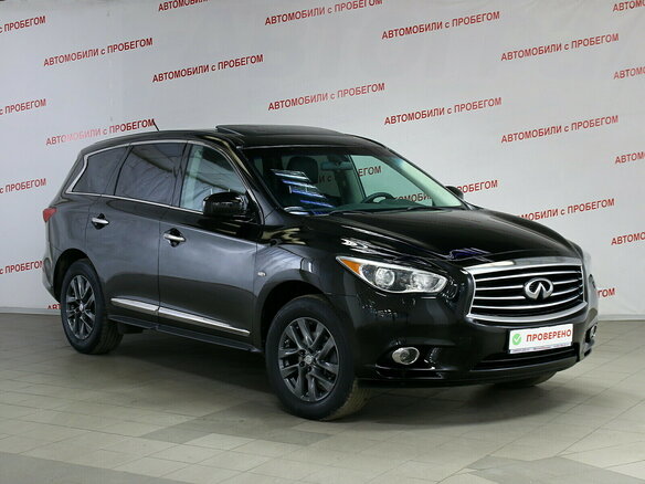 2013 Infiniti JX JX35, чёрный - вид 2