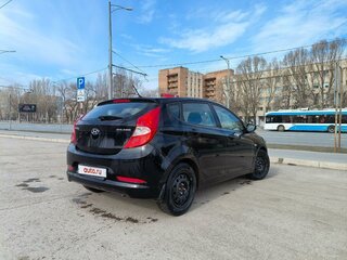 2015 Hyundai Solaris I Рестайлинг, чёрный, 1008000 рублей, вид 5
