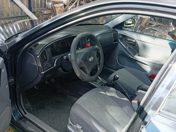 2008 Hyundai Elantra ТагАЗ III (XD2) Рестайлинг, чёрный, 270000 рублей - вид 3