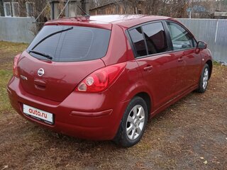 2008 Nissan Tiida I, красный, 600000 рублей, вид 5