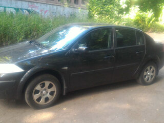 2008 Renault Megane II Рестайлинг, чёрный, 790000 рублей, вид 3