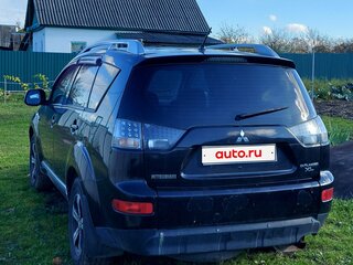 2008 Mitsubishi Outlander II, чёрный, 760000 рублей, вид 4