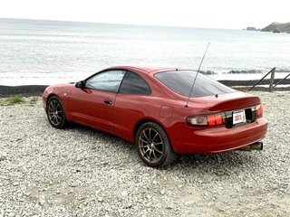 1995 Toyota Celica VI (T200), красный, 950000 рублей, вид 4