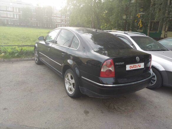 2004 Volkswagen Passat B5 Рестайлинг, чёрный, 390000 рублей - вид 1