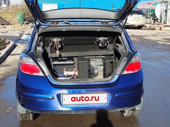 2008 Opel Astra H Рестайлинг, синий, 350000 рублей - вид 5