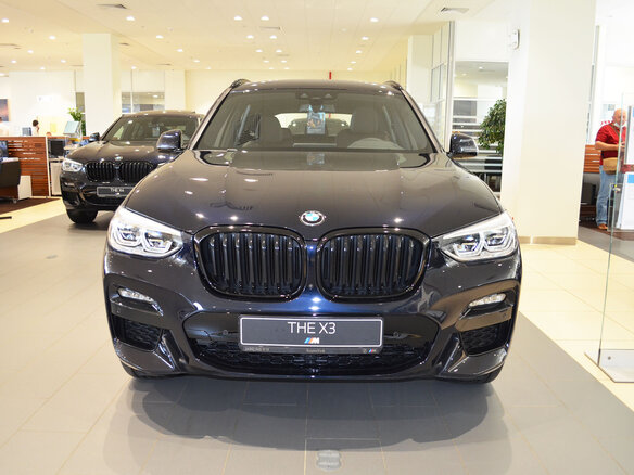 2021 BMW X3 30i xDrive III (G01), чёрный - вид 2