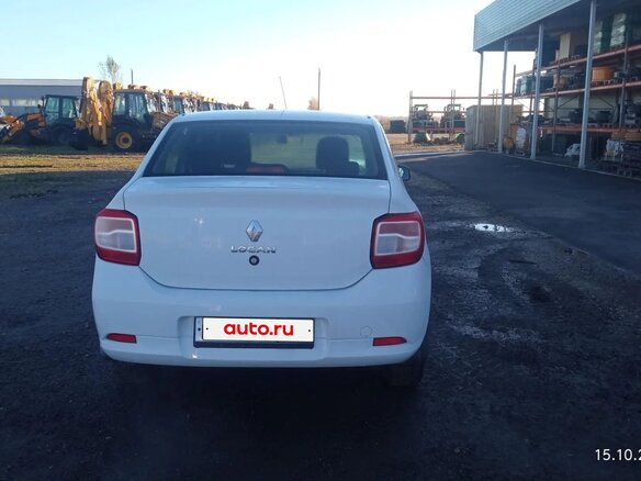 2022 Renault Logan II Рестайлинг, белый, 999999 рублей - вид 2