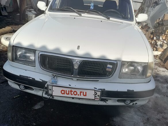 2004 ГАЗ 3110 «Волга», белый, 120000 рублей