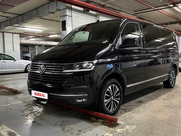 2020 Volkswagen Multivan Long T6 Рестайлинг, чёрный, 7190000 рублей