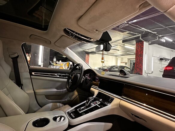 2021 Porsche Panamera 4S Sport Turismo II Рестайлинг, белый, 12000000 рублей - вид 16