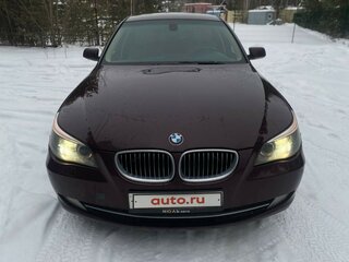 2008 BMW 5 серии 525i V (E60/E61) Рестайлинг, красный, 950000 рублей, вид 2