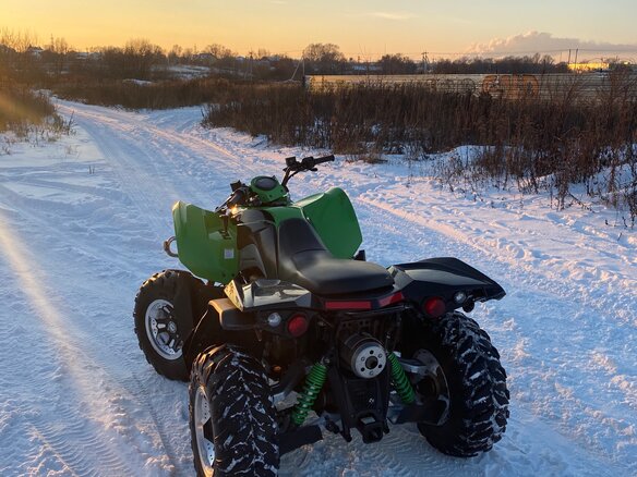 2011 Arctic Cat 450 Series, зелёный, 700000 рублей - вид 6