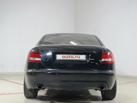 2005 Audi A6 III (C6), чёрный - вид 4