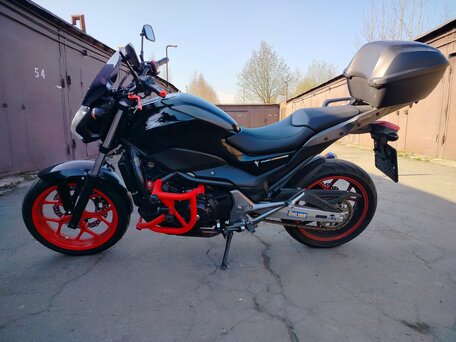 2014 Honda NC 750S, чёрный, 569000 рублей, вид 1