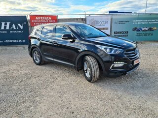 2017 Hyundai Santa Fe III Рестайлинг, чёрный, 2180000 рублей, вид 5